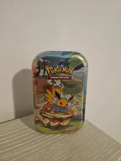 Prismatic Evolutions Mini Tin - Jolteon Art - Sealed Brand New - Pokemon TCG - Image 1