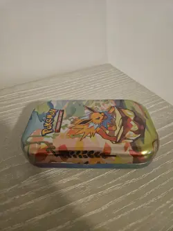 Prismatic Evolutions Mini Tin - Jolteon Art - Sealed Brand New - Pokemon TCG - Image 3