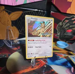 Persian - SM182 [Unbroken Bonds] Pokemon TCG - PreRelease Black Star Promo - Image 1