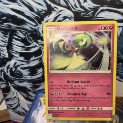 •Perfect swirl• Gardevoir 141/214 Promo Cosmos Holo Lost Thunder Pokemon +BONUS - Image 2