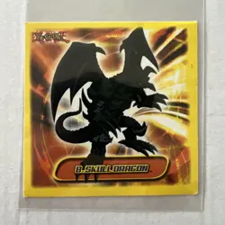 B Skull Dragon Topps YuGiOh Sticker Collection #30 2002 - Image 1