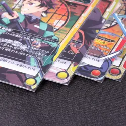 Union Arena Demon Slayer Tanjiro Nezuko Zenitsu Inosuke SR set Holo Bandai - Image 3