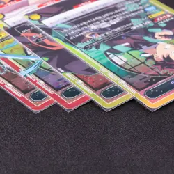 Union Arena Demon Slayer Tanjiro Nezuko Zenitsu Inosuke SR set Holo Bandai - Image 4