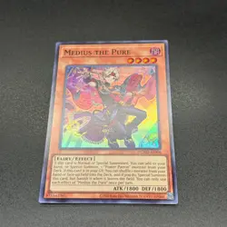 YuGiOh Medius the Pure DUAD-AE008 Super Asian English A - Image 1