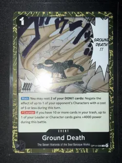 Ground Death OP14-096 The Azure Sea's Seven Foil - Image 1