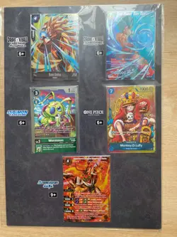 Monkey.D.Luffy P-043 Foil Convention Promo sealed - Image 1