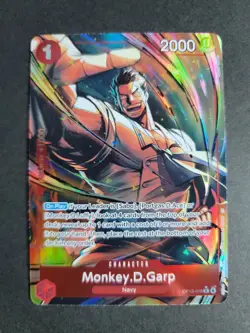 Monkey D Garp (Alternate Art) OP13-016 Rare One Piece Carrying on His Will - Image 1