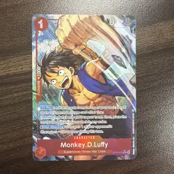 ONE PIECE Monkey D. Luffy (Alt Art) OP14-013 SR The Azure Sea's Seven - Image 1