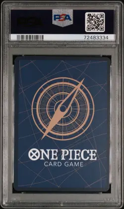 PSA10 One Piece Japanese Monkey.D.Luffy Super Rare Alt. OP02-062 Paramount War - Image 2