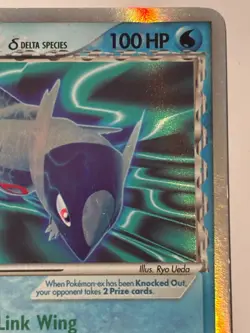 Latios ex (Delta Species) 96/101 - EX Dragon Frontiers Holo Rare Pokemon Card MP - Image 3
