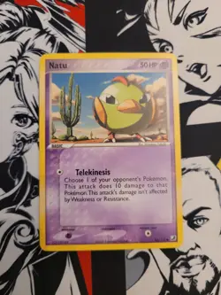 Natu 63/115 Unseen Forces Common Pokemon TCG Card - LP/NM - Image 1