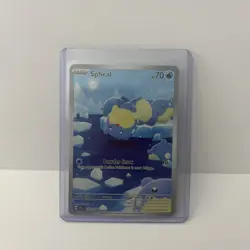 Pokemon TCG Spheal Card 199/191 IR Sv08: Surging Sparks 2024 NM Condition - Image 1
