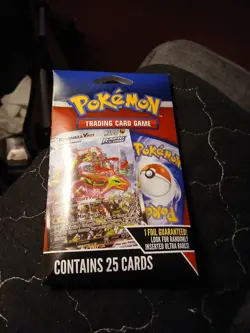 pokemon trading card game 25 cards 1 Foil Guaranteed Mystery Pack - Image 2