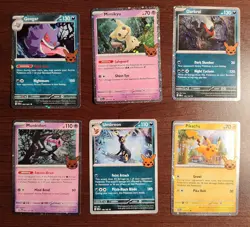 Pokemon 2024 Halloween Trick or Trade Complete Set of 30 Cards - Image 1