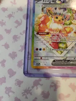 2025 POKEMON SVP EN-SV BLACK STAR PROMO #174 EEVEE ex PRISMATIC EVOLUTIONS CARD - Image 3