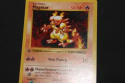 Pokemon Card MP 1st Edition Shadowless Magmar 36/102 Base Set - Image 4