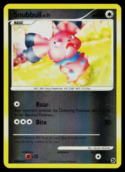 Pokemon Card - Snubbull Great Encounters 84/106 Reverse Holo - Image 1