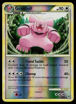 Pokemon Card - Granbull Call of Legends 26/95 Reverse Holo - Image 1