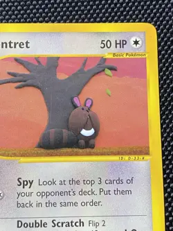 Sentret 107/147 Aquapolis Regular Common 2002 Pokemon Card NM - Image 3