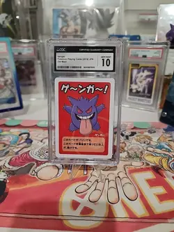 Gengar POKEMON Old Maid Playing Cards 2019 Japanese CGC 10 - Image 1