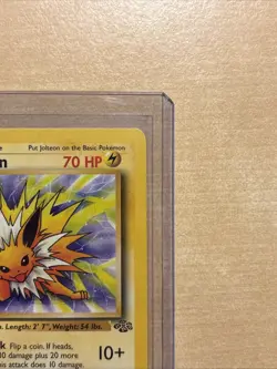 Pokemon TCG Jolteon Jungle Card 20/64 First Edition Non Holo - Image 3