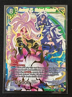 Dragon Ball Super Card Game Android 21 Violent Predator SPR Foil Card BT8-122 - Image 1