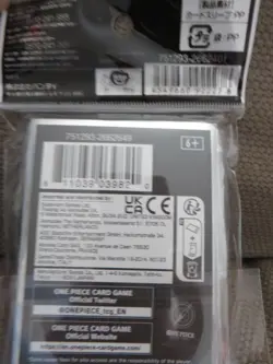 One Piece Official Card/Deck Game 70 Sleeves - Blue/Gold Compass - Image 4