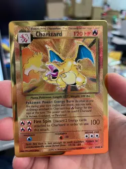 Pokemon - Charizard (Celebrations Metal Card) 4 NM - Image 1