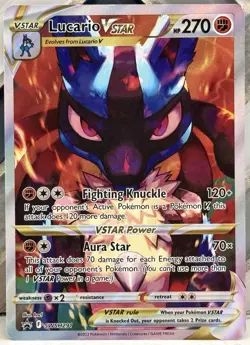 Lucario VSTAR SWSH291 Sword & Shield Promo Cards NM Pokemon TCG - Image 1