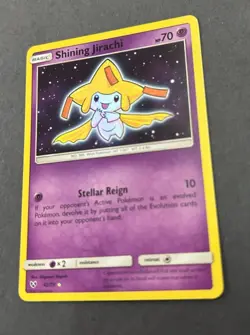 Shining Jirachi 42/73 Shining Legends Shiny Holo Rare Pokemon Card - Image 1