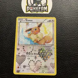 Eevee - RC14/RC25 - Pokemon Legendary Treasures Radiant Collection Card NM - Image 1
