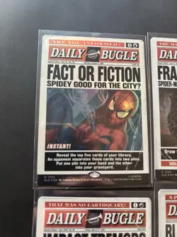 MTG Secret Lair Spiderman: Daily Bugle - FOIL - US Seller In Hand Marvel - Image 2