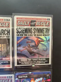 MTG Secret Lair Spiderman: Daily Bugle - FOIL - US Seller In Hand Marvel - Image 4