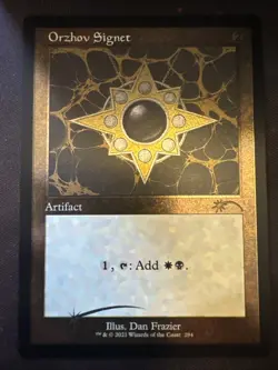 Orzhov Signet (Foil Etched) Secret Lair Drop Series Foil RAY - Image 1
