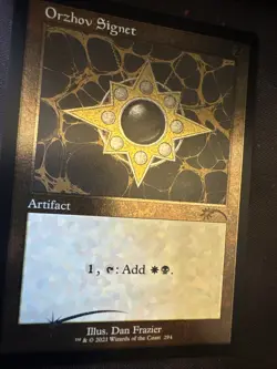 Orzhov Signet (Foil Etched) Secret Lair Drop Series Foil RAY - Image 2
