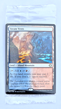 Steam Vents (MTG ECL 2026) Foil Lorwyn Eclipsed sealed prerelease promo - Image 1