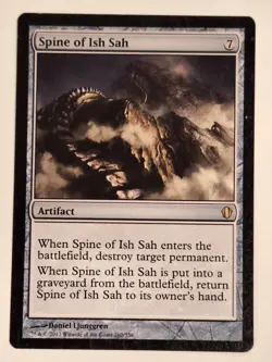 Spine of Ish Sah - Commander: 2013 - Magic the Gathering MTG Nice! - Image 1