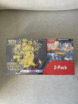 Pokemon Surging Sparks Elite Trainer Box and Booster Bundle - Costco - Sealed - Image 2