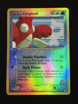 Corphish #26/95 - Pokemon TCG - EX Team Magma vs. Team Aqua - Reverse Holo - NM - Image 1