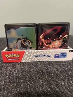 POKEMON 2025 STACKING TIN LOT X6 W/ DISPLAY 18 BOOSTER PACKS NEW FACTORY SEALED! - Image 4
