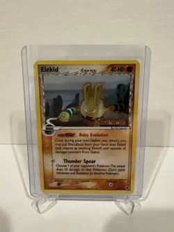 2006 Pokemon Elekid Delta Species 48/101 EX Dragon Frontiers Stamped Holo LP - Image 1