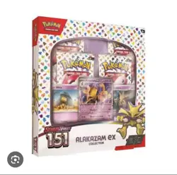 Alakazam ex Pokemon 151 Scarlet & Violet TCG Box Brand New - Lot Of 6 820650855269 - Image 1