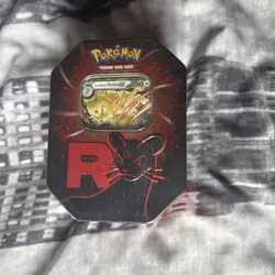 Pokemon TCG: Team Rocket Tin - Persian - Brand New & Factory Sealed - Image 1