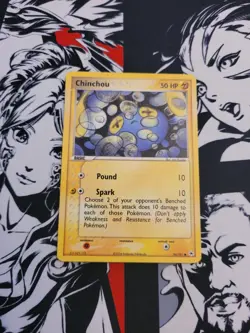 Chinchou 56/101 EX Hidden Legends 2004 - Pokemon TCG - LP - Image 1