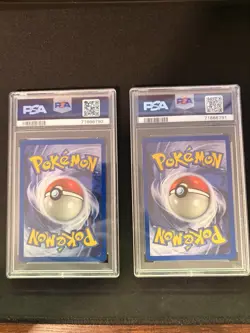 1999 Pokemon Jungle Paras 59/64 1st Edition + Parasect 41/64 1st Edition PSA 9 - Image 2