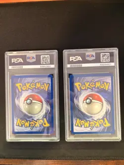 PSA 9 Cubone 1st Edition 50/64 + Marowak 1st Edition 39/64 Jungle 1999 Pokemon - Image 2