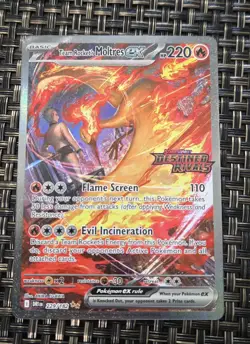 Pokemon TCG Team Rocket's Moltres ex Destined Rivals Stamped UPC Promo Set - Image 4