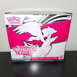 Pokemon TCG Scarlet & Violet White Flare Elite Trainer Box Etb Factory Sealed - Image 1