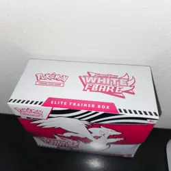 Pokemon TCG Scarlet & Violet White Flare Elite Trainer Box Etb Factory Sealed - Image 5