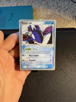 Kyogre EX 037 Holo Pokemon TCG Nintendo Black Star Promo 2006 LP/MP - Image 1